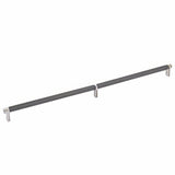 Emtek 84060.RECUS15.KNUS10B oil rubbed bronze knurled cabinet bar