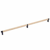 Emtek 84060.RECUS19.KNSCU satin copper knurled cabinet bar