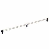 Emtek 84060.RECUS19.SMUS15 satin nickel smooth cabinet bar