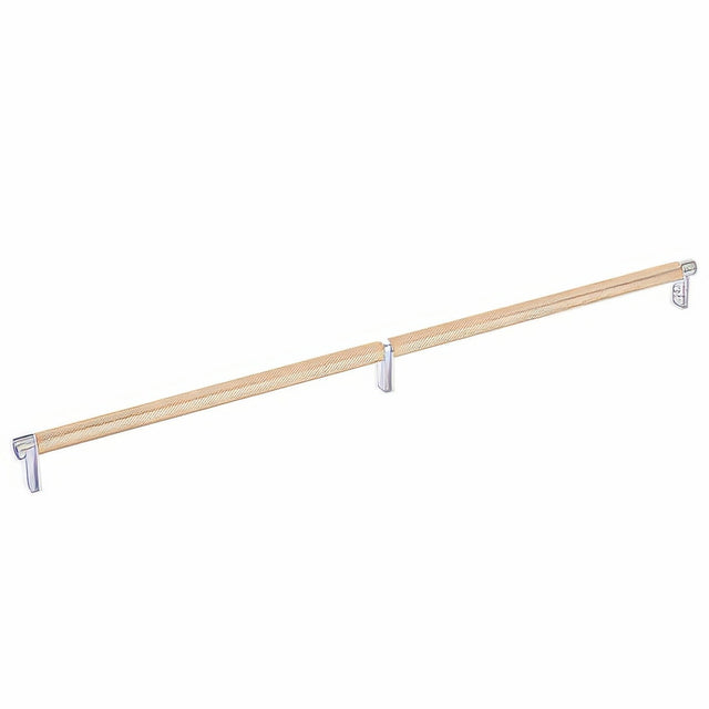 Emtek 84060.RECUS26.KNSCU satin copper knurled cabinet bar