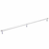Emtek 84060.RECUS26.KNUS26 polished chrome knurled cabinet bar