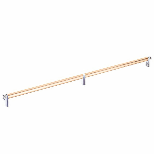 Emtek 84060.RECUS26.SMSCU satin copper smooth cabinet bar