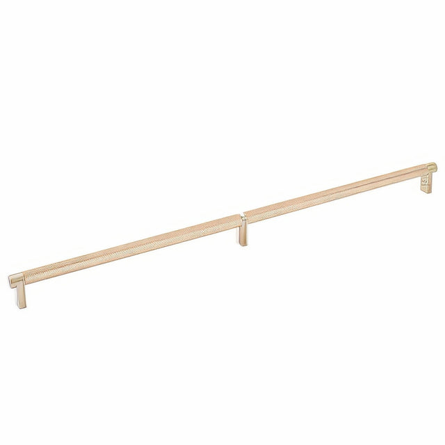 Emtek 84060.RECUS4.KNSCU satin copper knurled cabinet bar