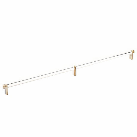 Emtek 84060.RECUS4.SMUS14 lifetime polished nickel smooth cabinet bar