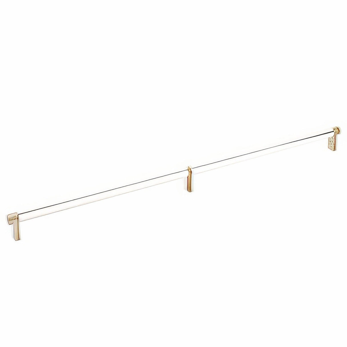 Emtek 84060.RECUS4.SMUS14 lifetime polished nickel smooth cabinet bar