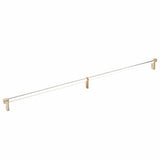 Emtek 84060.RECUS4.SMUS14 lifetime polished nickel smooth cabinet bar
