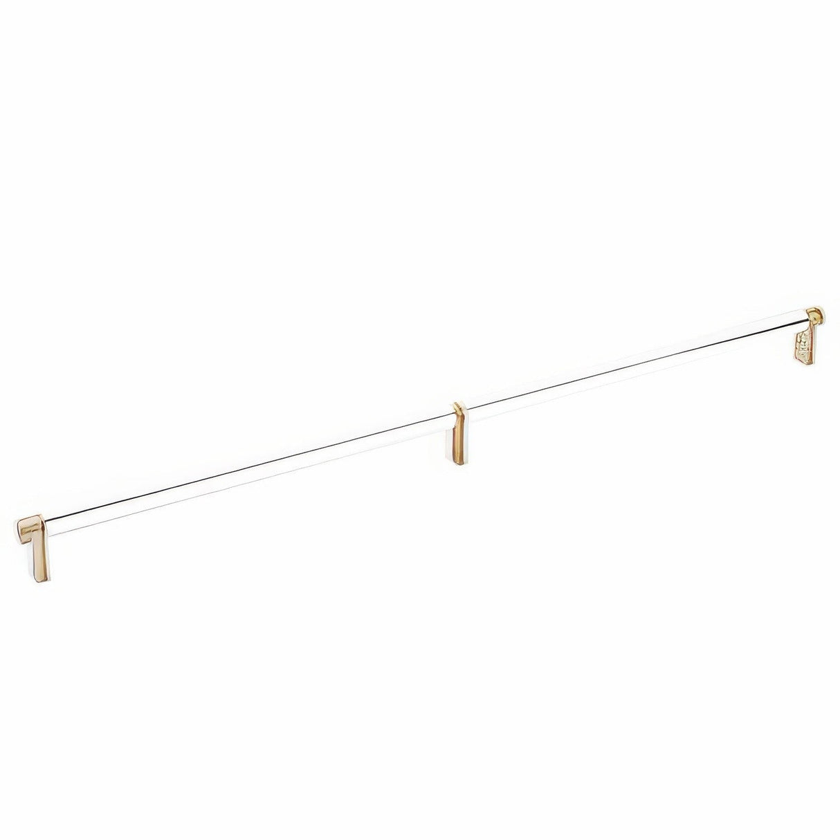 Emtek 84060.RECUS4.SMUS26 polished chrome smooth cabinet bar