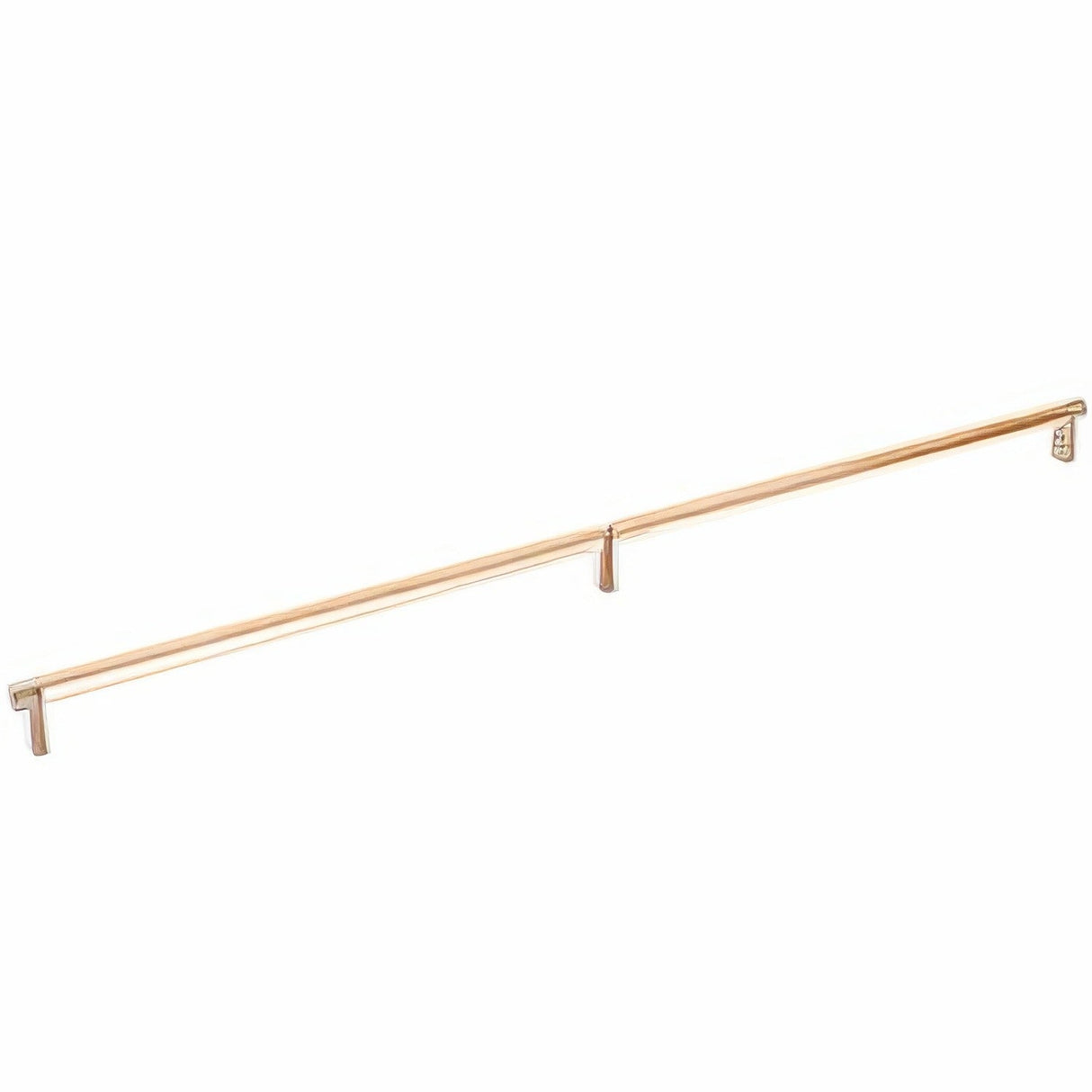 Emtek 84061.RECSCU.SMSCU satin copper smooth cabinet bar