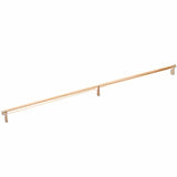 Emtek 84061.RECSCU.SMSCU satin copper smooth cabinet bar