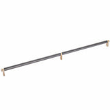 Emtek 84061.RECSCU.SMUS10B oil rubbed bronze smooth cabinet bar