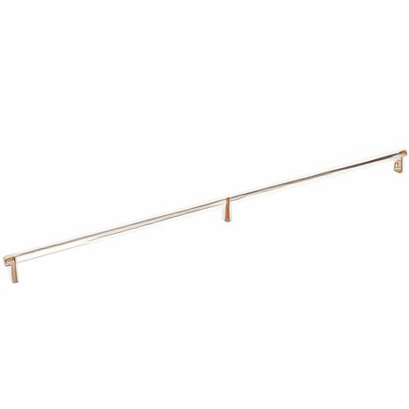 Emtek 84061.RECSCU.SMUS15 satin nickel smooth cabinet bar