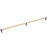 Emtek 84061.RECUS10B.KNSCU satin copper knurled cabinet bar