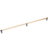 Emtek 84061.RECUS10B.SMSCU satin copper smooth cabinet bar