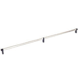Emtek 84061.RECUS10B.SMUS15 satin nickel smooth cabinet bar