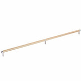 Emtek 84061.RECUS14.KNSCU satin copper knurled cabinet bar