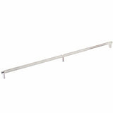 Emtek 84061.RECUS14.KNUS15 satin nickel knurled cabinet bar