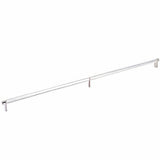 Emtek 84061.RECUS14.KNUS26 polished chrome knurled cabinet bar