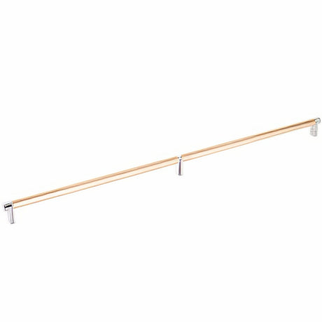 Emtek 84061.RECUS14.SMSCU satin copper smooth cabinet bar