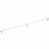 Emtek 84061.RECUS14.SMUS14 polished nickel smooth cabinet bar
