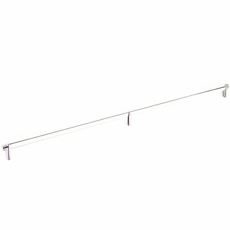 Emtek 84061.RECUS14.SMUS14 polished nickel smooth cabinet bar