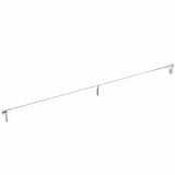 Emtek 84061.RECUS14.SMUS26 polished chrome smooth cabinet bar