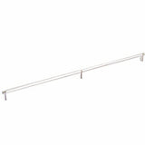 Emtek 84061.RECUS15.KNUS14 lifetime polished nickel knurled cabinet bar