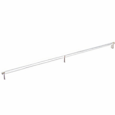 Emtek 84061.RECUS15.KNUS26 polished chrome knurled cabinet bar