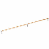 Emtek 84061.RECUS15.SMSCU satin copper smooth cabinet bar
