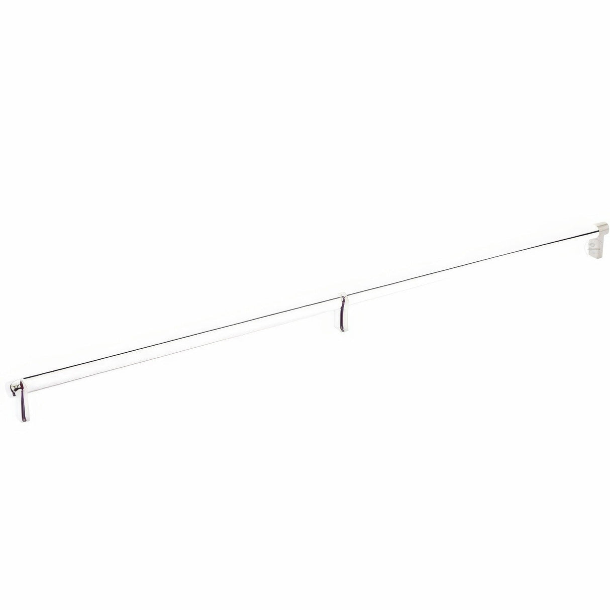 Emtek 84061.RECUS15.SMUS26 polished chrome smooth cabinet bar