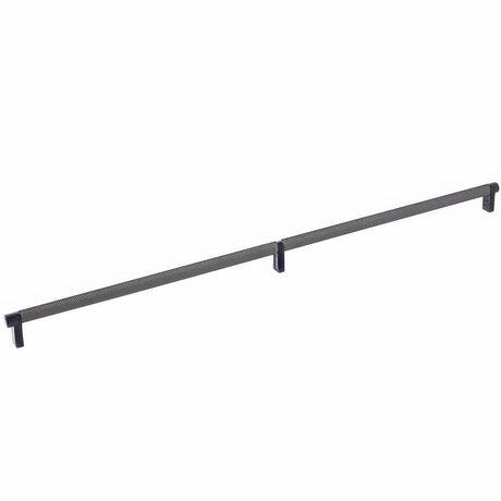 Emtek 84061.RECUS19.KNUS10B oil rubbed bronze knurled cabinet bar