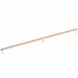 Emtek 84061.RECUS26.KNSCU satin copper knurled cabinet bar