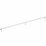 Emtek 84061.RECUS26.KNUS14 lifetime polished nickel knurled cabinet bar