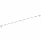 Emtek 84061.RECUS26.KNUS26 polished chrome knurled cabinet bar