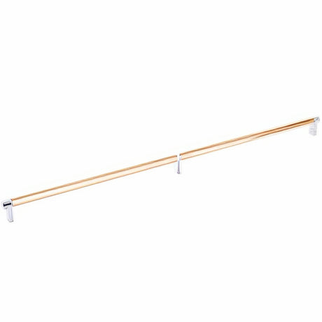 Emtek 84061.RECUS26.SMSCU satin copper smooth cabinet bar