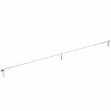 Emtek 84061.RECUS26.SMUS14 lifetime polished nickel smooth cabinet bar
