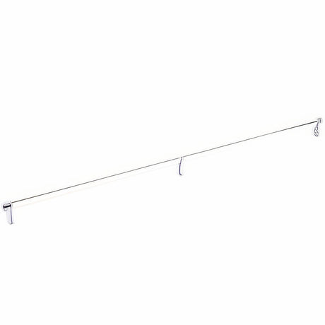 Emtek 84061.RECUS26.SMUS14 lifetime polished nickel smooth cabinet bar