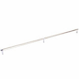Emtek 84061.RECUS26.SMUS15 satin nickel smooth cabinet bar