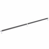 Emtek 84061.RECUS26.SMUS19 flat black smooth cabinet bar