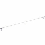 Emtek 84061.RECUS26.SMUS26 polished chrome smooth cabinet bar