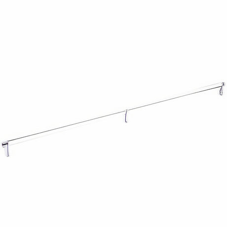 Emtek 84061.RECUS26.SMUS26 polished chrome smooth cabinet bar