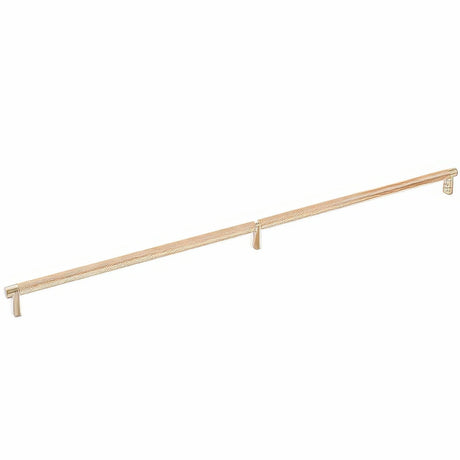 Emtek 84061.RECUS4.KNSCU satin copper knurled cabinet bar