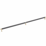 Emtek 84061.RECUS4.KNUS10B oil rubbed bronze knurled cabinet bar