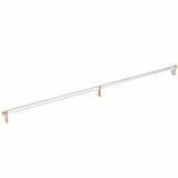 Emtek 84061.RECUS4.KNUS26 polished chrome knurled cabinet bar