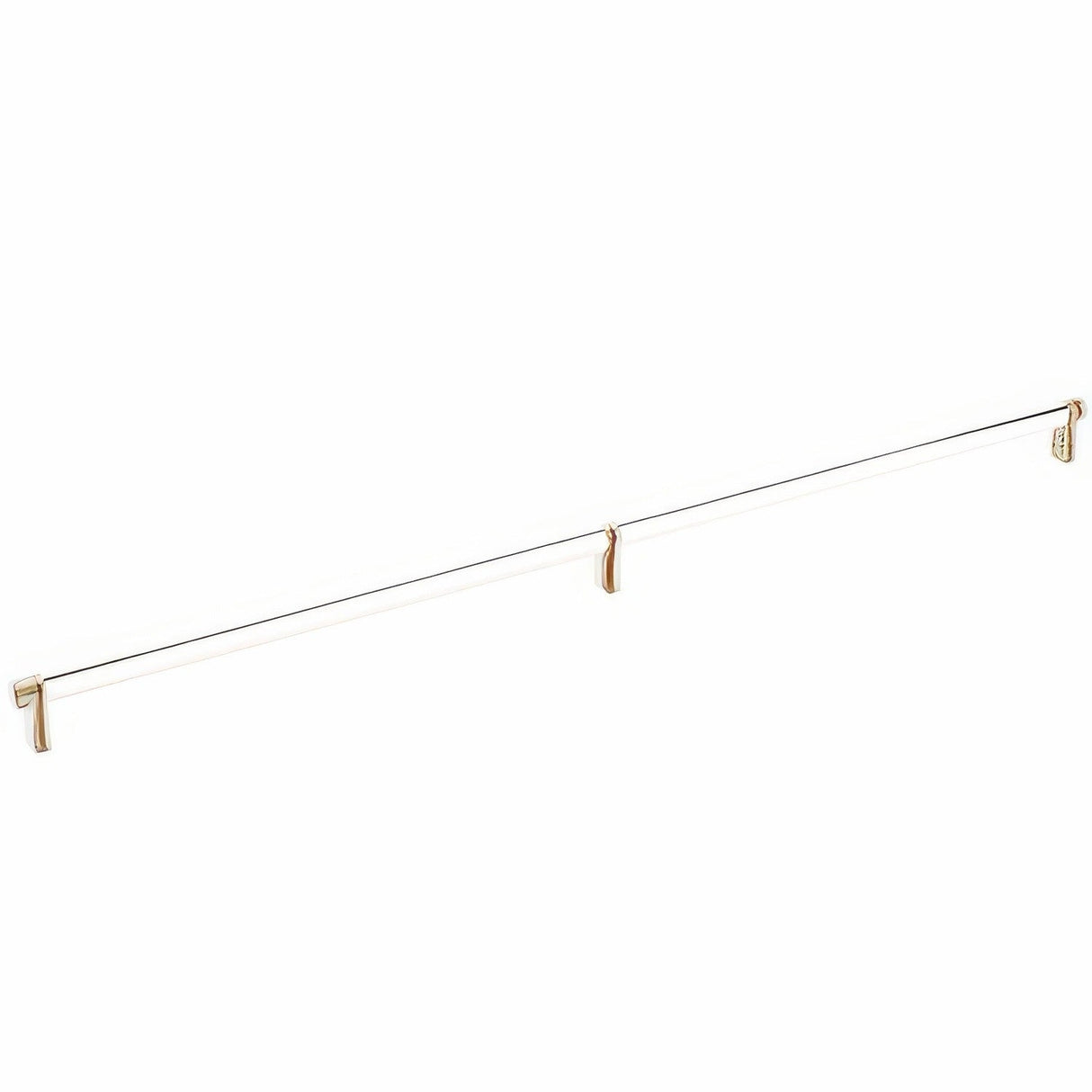 Emtek 84061.RECUS4.SMUS14 lifetime polished nickel smooth cabinet bar