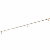 Emtek 84061.RECUS4.SMUS15 satin nickel smooth cabinet bar