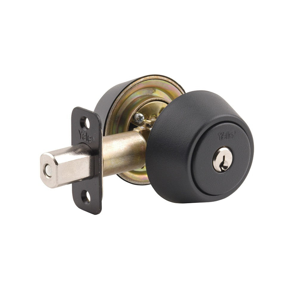 Yale 840TB 840 New Traditions Double Cylinder Deadbolt Textured Black
