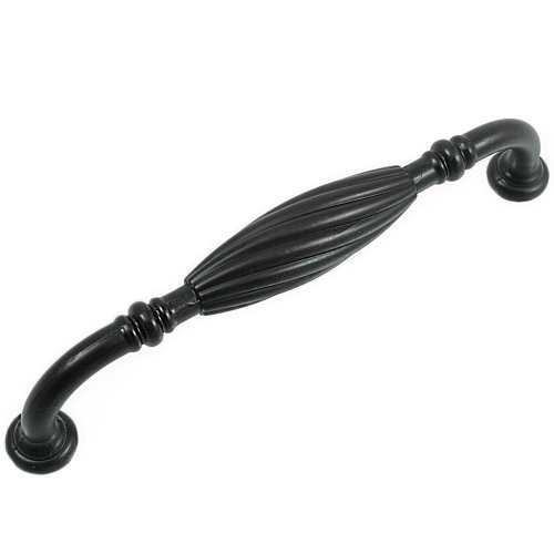MNG Hardware 84114 841 5" French Twist Cabinet Pull Polished Nickel