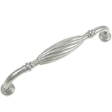 MNG Hardware 84128 841 5" French Twist Cabinet Pull Satin Nickel