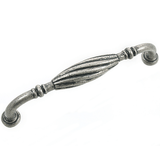 MNG Hardware 84164 841 5" French Twist Cabinet Pull Distressed Pewter