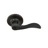 Better Home Products 84244BLK matte black privacy door lever